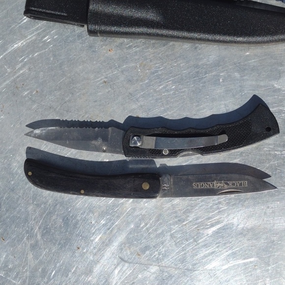 Men's Grooming  Set& Kitchen /Camping/Fillet- Black and Red - Picture 4 of 6